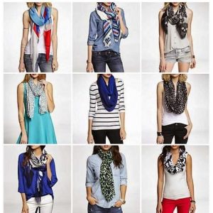 Fardo de pañuelos foulard premium
