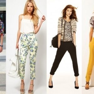 Fardo de pantalón de mujer de verano premium
