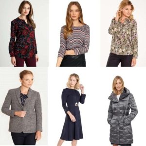 Fardo mixto de mujer de invierno italiano